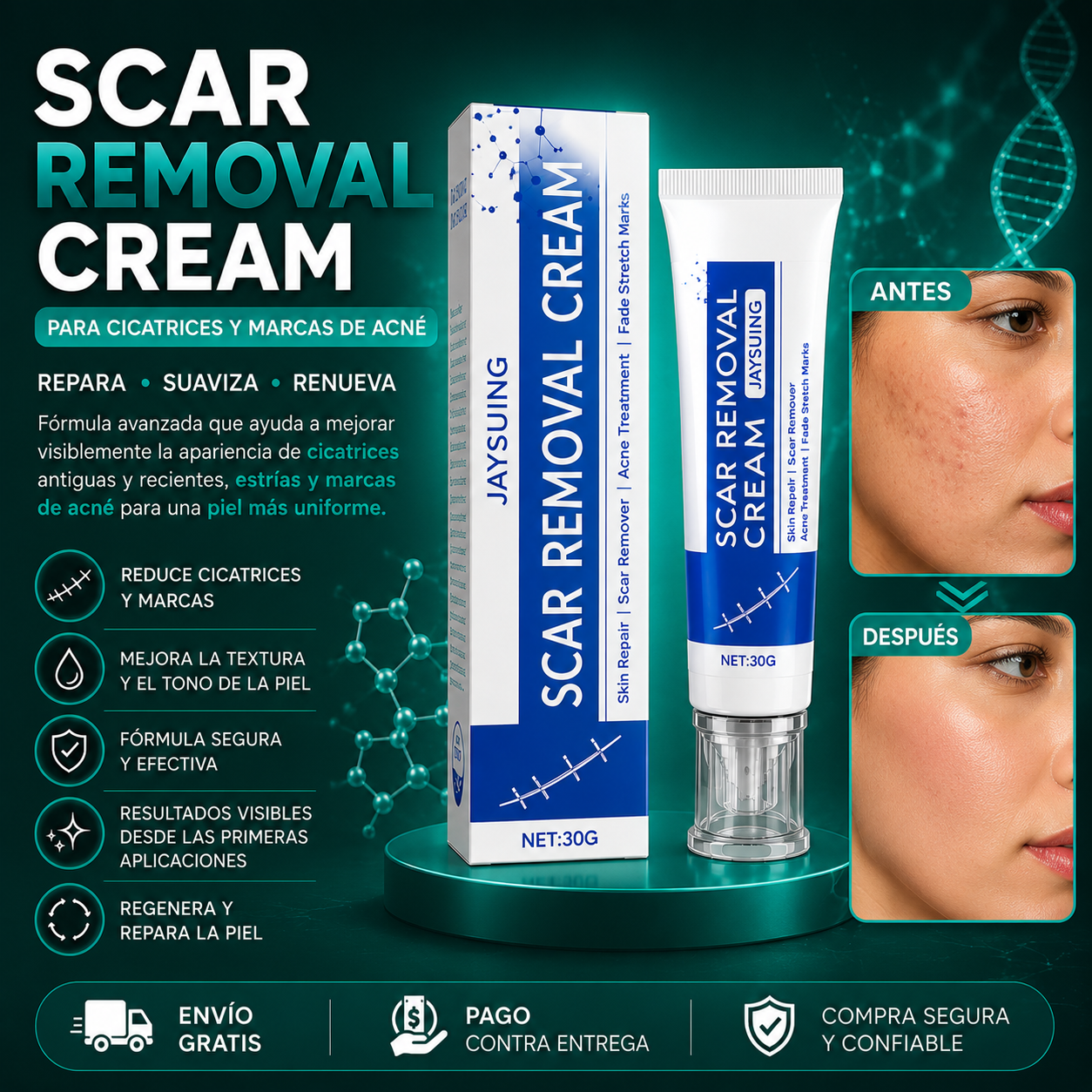 ReNova Skin | Favorece la regeneración de la piel.